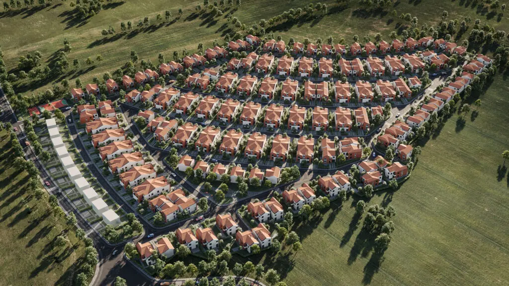 Masterplani i publikuar i Qershia Village